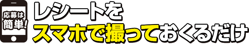 レシートをスマホで撮って送るだけ