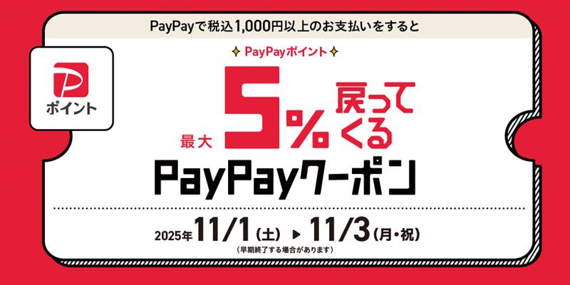 PayPayでおトクにお買い物しよう！